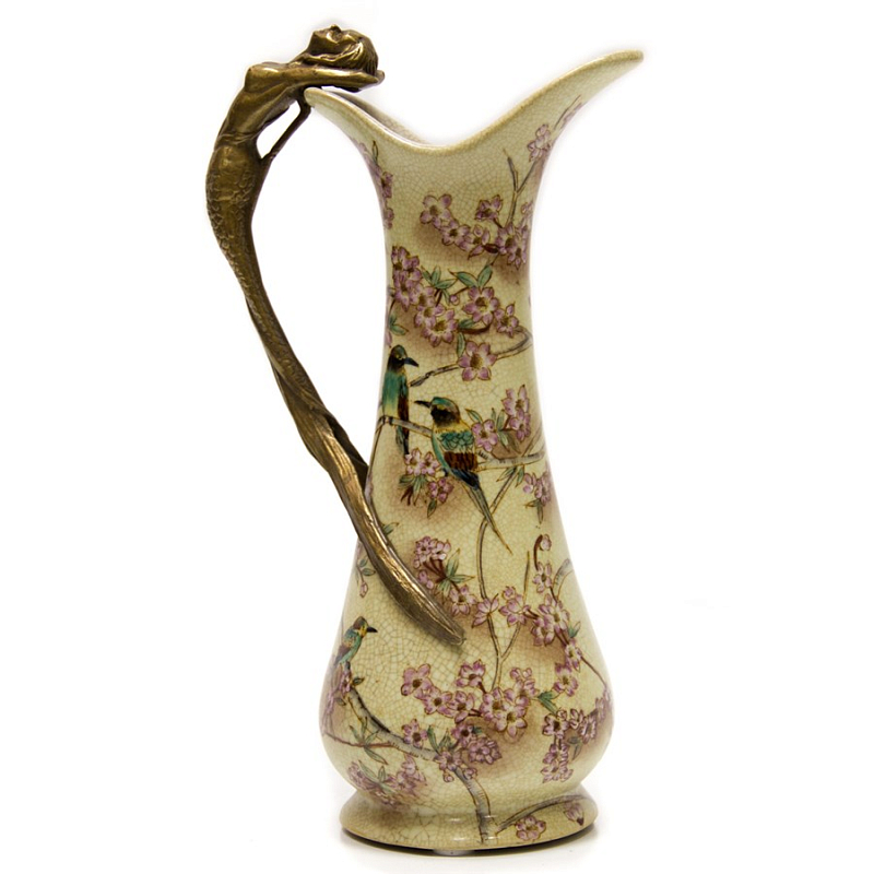 Кувшин Birds in Sakura Мульти Бронза в Красноярске | Loft Concept 