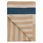 Плед из хлопка с геометрическим рисунком Elan Stripe  варинант исполнения - 1 | Loft Concept в Красноярске