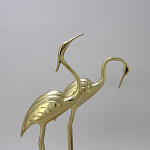 Статуэтка бронзовая пара Журавли Bronze Birds варинант исполнения - 1 | Loft Concept в Красноярске