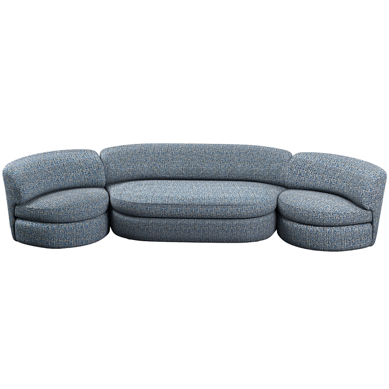 Диван модульный Ulysses Синий в Красноярске | Loft Concept 