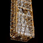 Подвесной светильник прямоугольный с фактурным хрустальным плафоном Light Delight варинант исполнения - 6 | Loft Concept в Красноярске