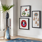 Панно Змея и яблоко вышивка бисер MUSE SNAKE & APPLE BEADED ART варинант исполнения - 1 | Loft Concept в Красноярске