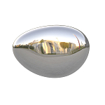 Абстрактная скульптура на стену в виде капли воды Water Outline варинант исполнения - 2 | Loft Concept в Красноярске