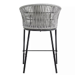 Стул барный с декоративным плетением на спинке и подлокотниках Chair Weave варинант исполнения - 4 | Loft Concept в Красноярске