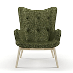 Мебельная ткань Шенилл зеленый цвет 138 см T4-22 варинант исполнения - 6 | Loft Concept в Красноярске