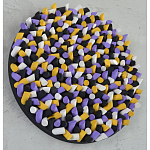 Панно «Цветение виолы» варинант исполнения - 2 | Loft Concept в Красноярске