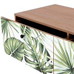 Длинная ТВ-тумба с принтом на ящиках Elise TV Stand варинант исполнения - 5 | Loft Concept в Красноярске