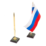 Настольный письменный набор из нефрита на ножках Executive Recruitment варинант исполнения - 4 | Loft Concept в Красноярске