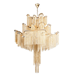 Люстра металлическая Rain of metal варинант исполнения - 2 | Loft Concept в Красноярске