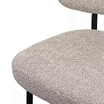 Стул мягкий с серо-бежевой буклированной обивкой Inspiration from Provence варинант исполнения - 6 | Loft Concept в Красноярске