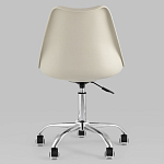 Офисный стул на металлическом основании EGGERY Beige варинант исполнения - 4 | Loft Concept в Красноярске