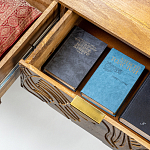 Комод с выдвижными ящиками и фактурным фасадом Termite варинант исполнения - 6 | Loft Concept в Красноярске