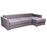 Диван трехместный раскладной Giorgio Sofa серый варинант исполнения - 2 | Loft Concept в Красноярске