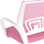 Офисное кресло с основанием из белого пластика Desk chairs Pink варинант исполнения - 7 | Loft Concept в Красноярске