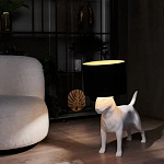Лампа COLLECTION OF DOGS с абажуром Бультерьер варинант исполнения - 11 | Loft Concept в Красноярске