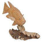 Статуэтка из дерева рыба Animals of the World варинант исполнения - 4 | Loft Concept в Красноярске